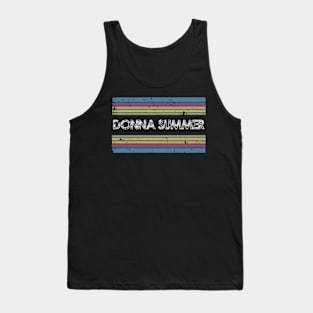 donna s retro rainbow Tank Top